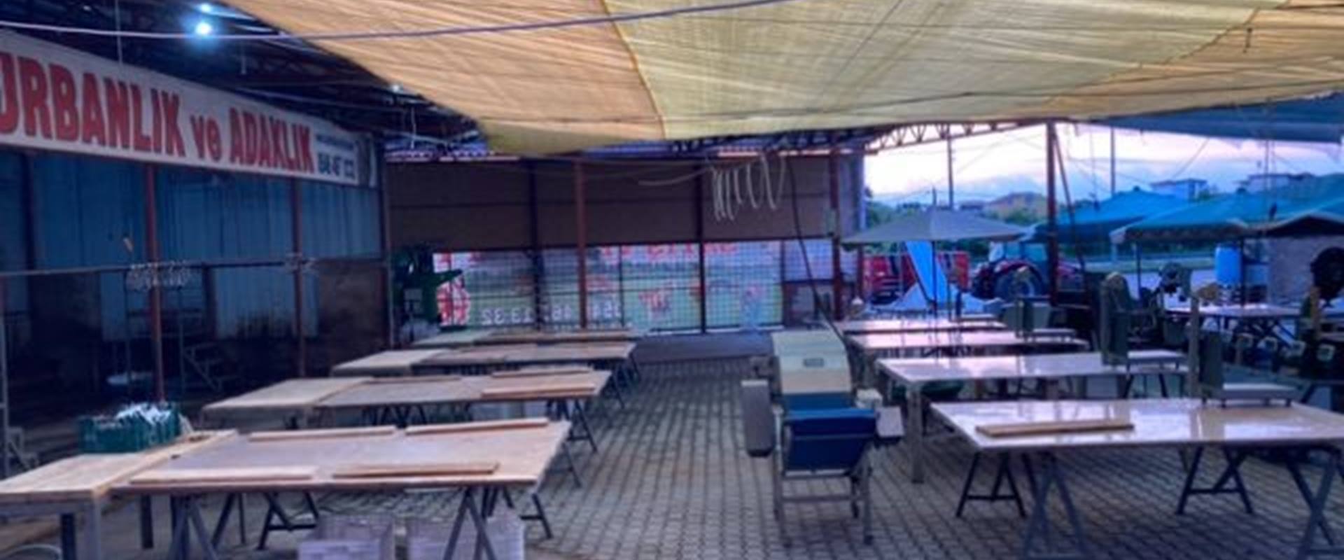 Sıcak et doğrama Makinasını...